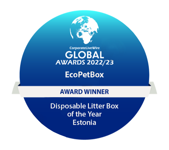 CorporateLiveWire Global Awards 2022/23 — Disposable Litter Box of the Year, Estonia