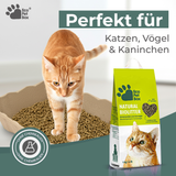 Streu - Kompostierbare Mischung aus Holz und Heu