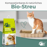 Streu - Kompostierbare Mischung aus Holz und Heu